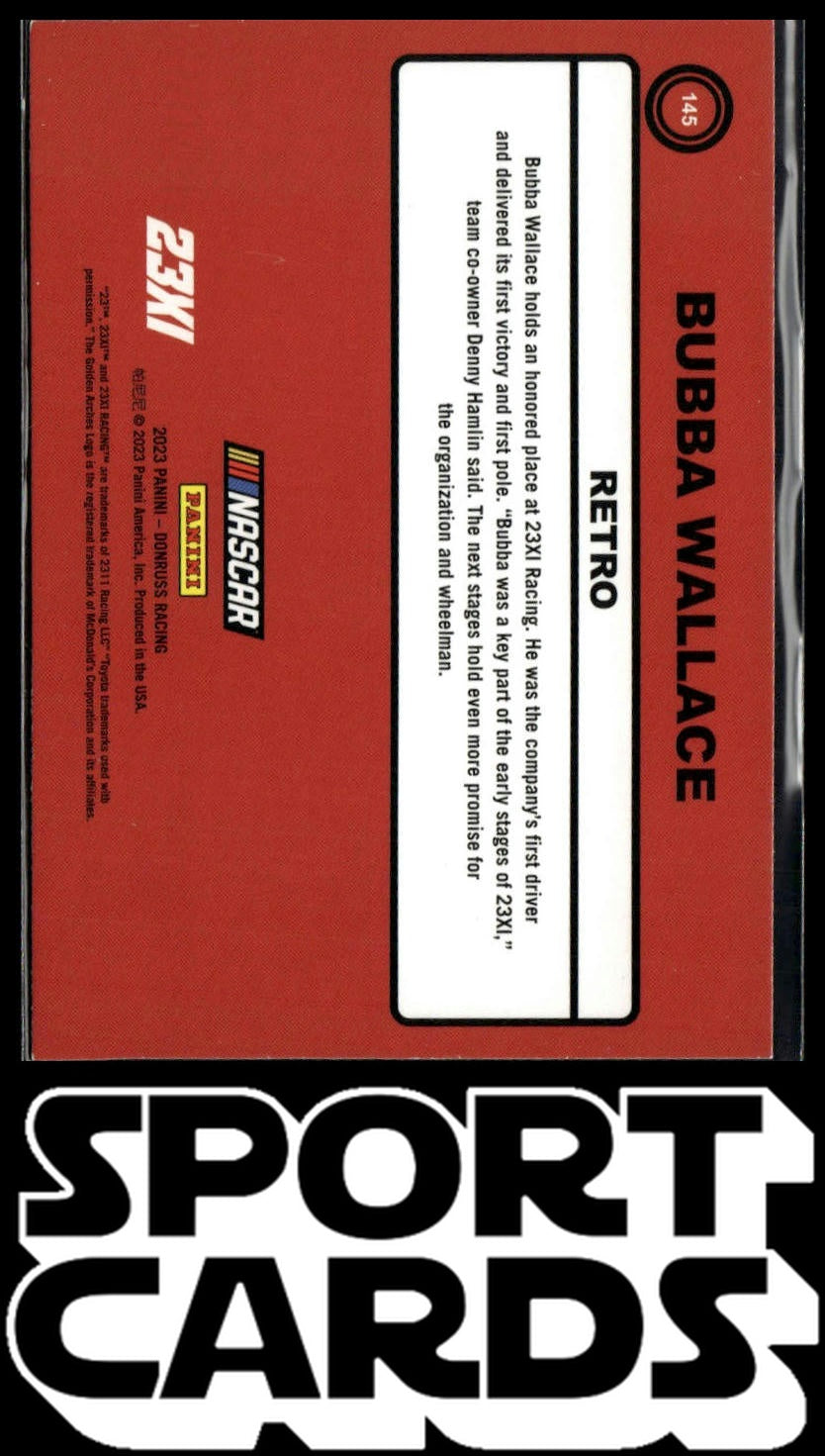 2023 Donruss #145 Bubba Wallace SportCards.com