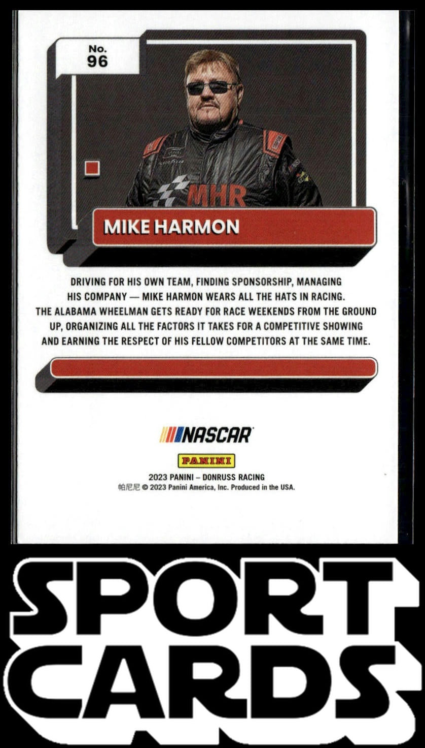 2023 Donruss #96 Mike Harmon SportCards.com