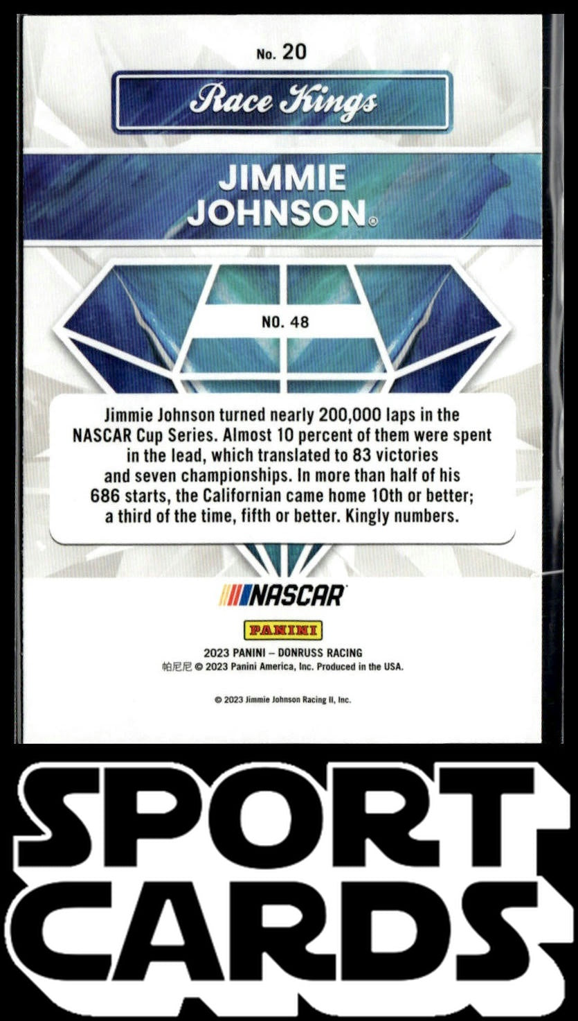 2023 Donruss #20 Jimmie Johnson SportCards.com