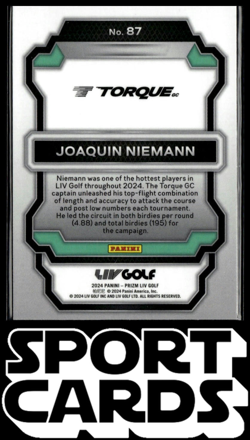2024 Panini Prizm LIV #87 Joaquin Niemann SportCards.com