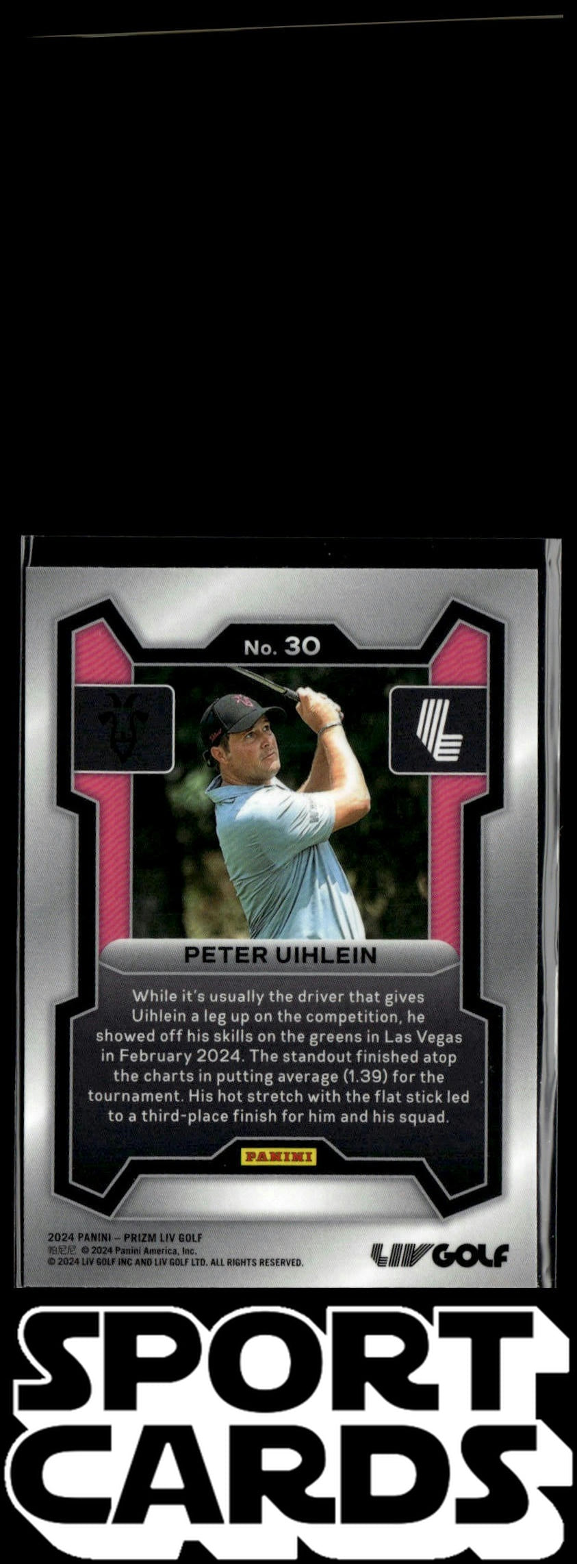 2024 Panini Prizm LIV #30 Peter Uihlein SportCards.com