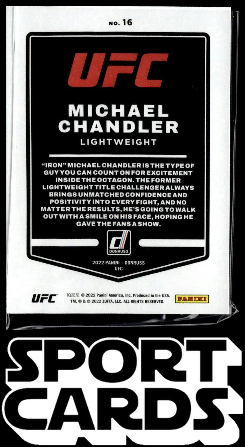 2022 Donruss UFC #16 Michael Chandler SportCards.com