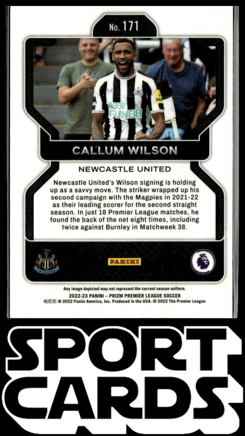 2022-23 Panini Prizm Premier League #171 Callum Wilson SportCards.com