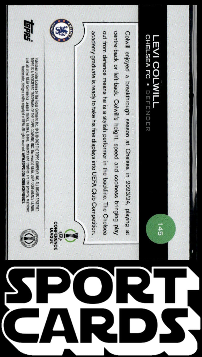 2024-25 Topps UEFA Club Competitions #145 Levi Colwill SportCards.com