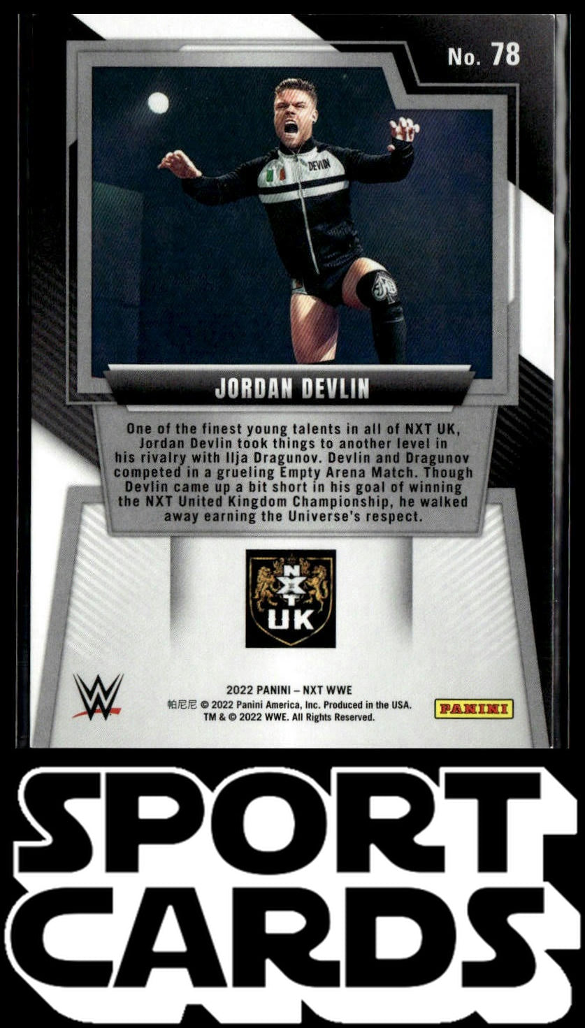 2022 Panini NXT 2.0 WWE #78 Jordan Devlin SportCards.com