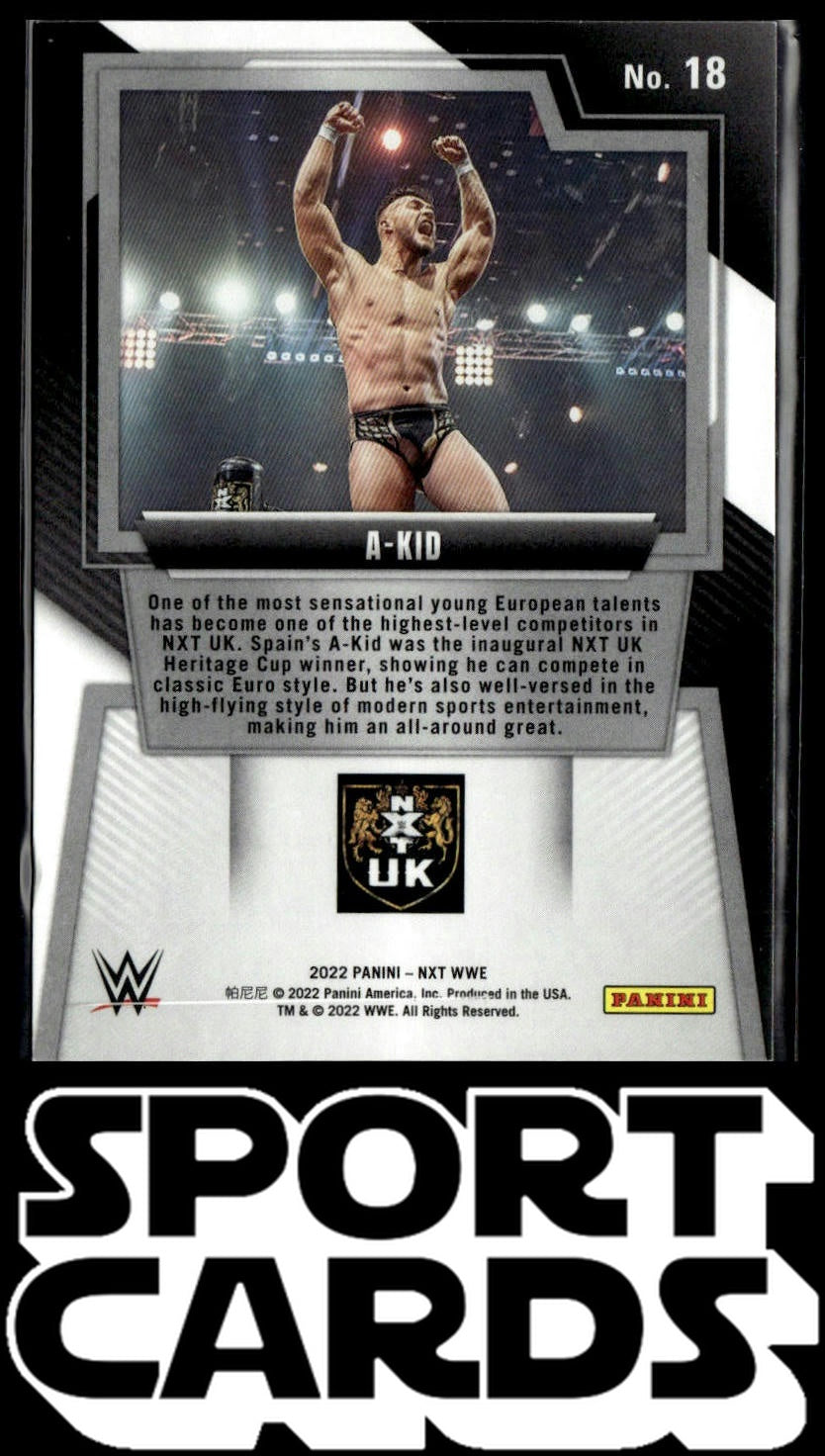 2022 Panini NXT 2.0 WWE #18 A-Kid SportCards.com