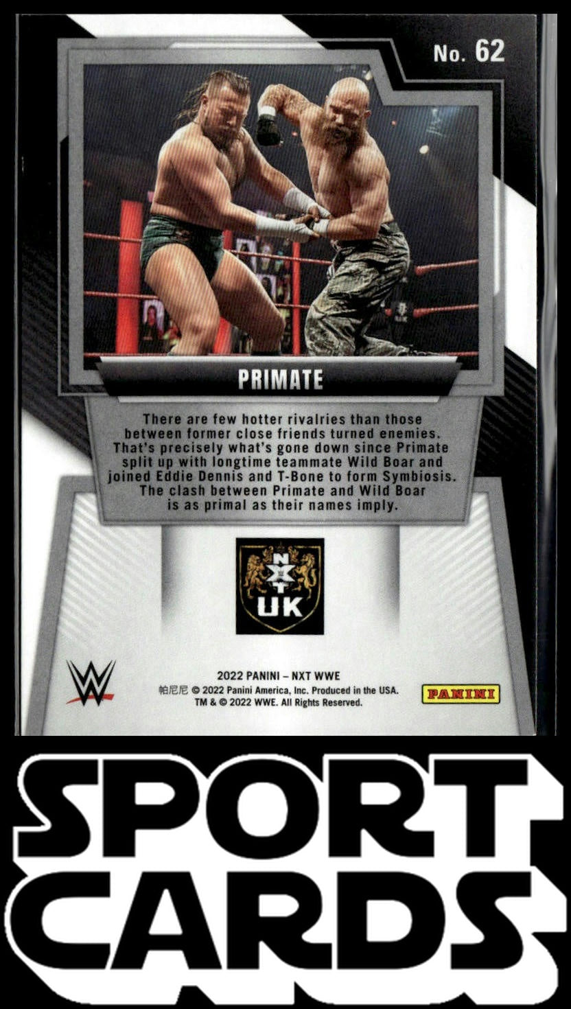 2022 Panini NXT 2.0 WWE #62 Primate SportCards.com