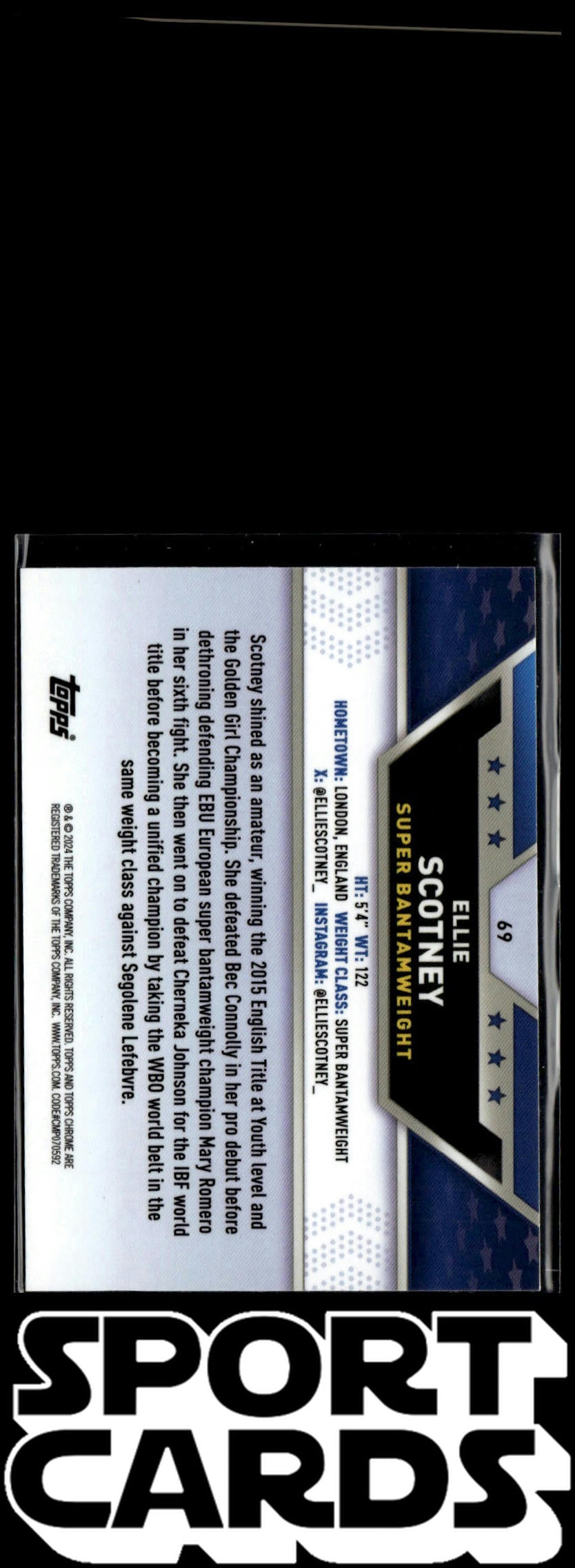 2024 Topps Chrome #69 Ellie Scotney SportCards.com