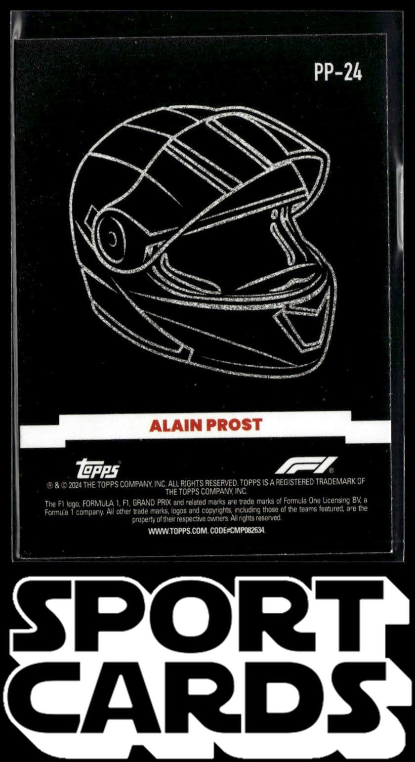 2024 Topps Paddock Pass Formula 1 #PP-24 Alain Prost Power Packed SportCards.com