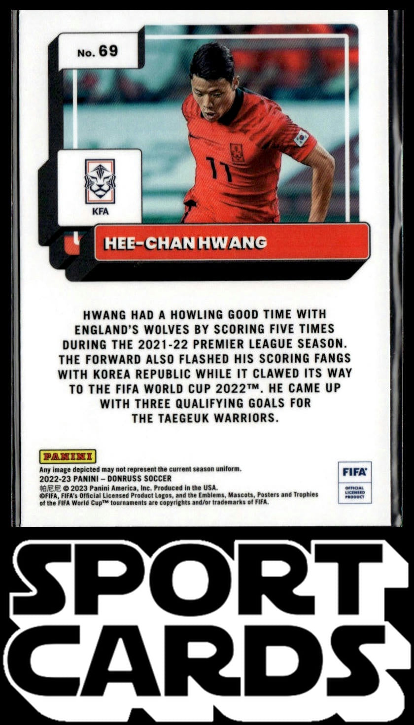 2022-23 Donruss #69 Hee-chan Hwang Optic SportCards.com