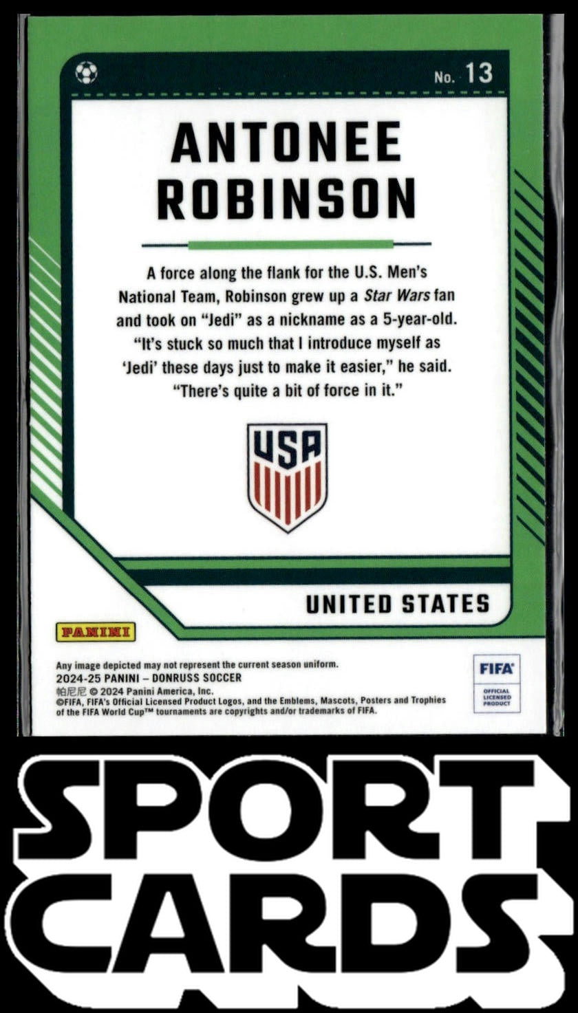 2024-25 Donruss #13 Antonee Robinson Optic SportCards.com