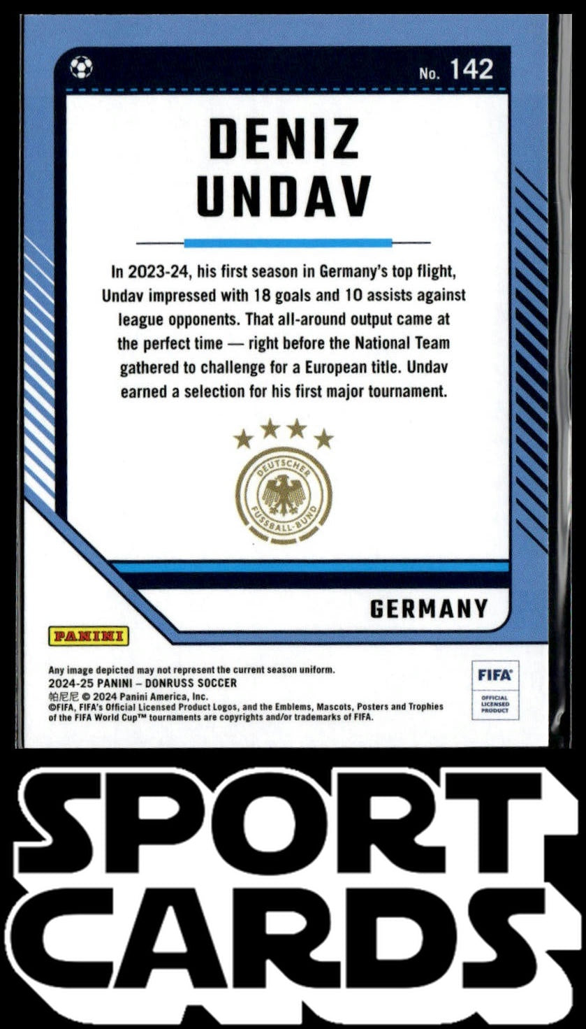2024-25 Donruss #142 Deniz Undav SportCards.com
