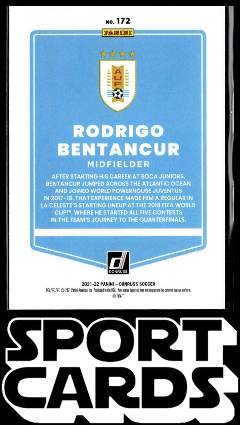 2021-22 Donruss #172 Rodrigo Bentancur SportCards.com