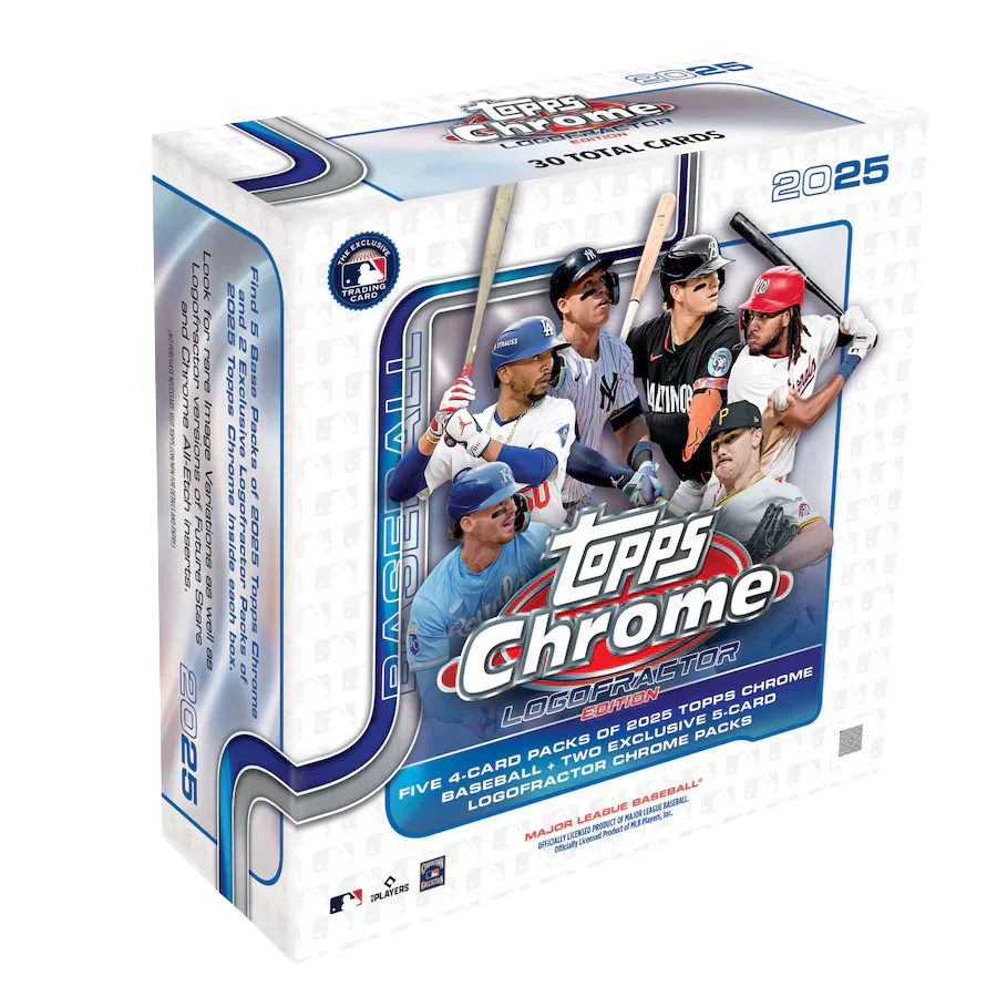 2025 Topps Chrome Baseball - Logofractor Edition Mega Box