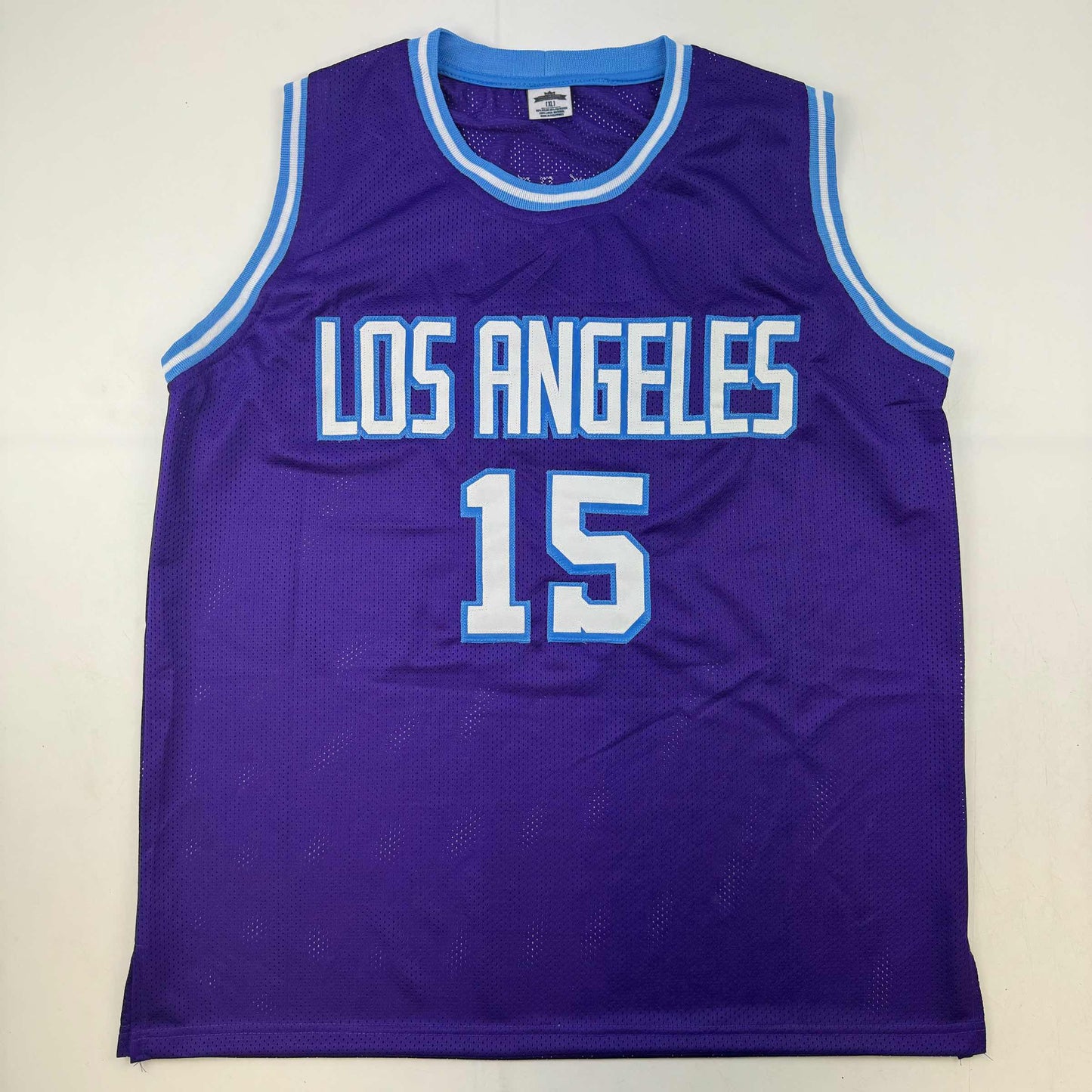 Autographed/Signed Austin Reaves Los Angeles LA Purple City Edition Basketball Jersey Beckett BAS COA - Sport Cards