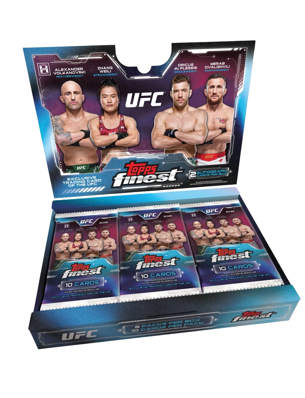 2025 Topps UFC Finest - Hobby Box