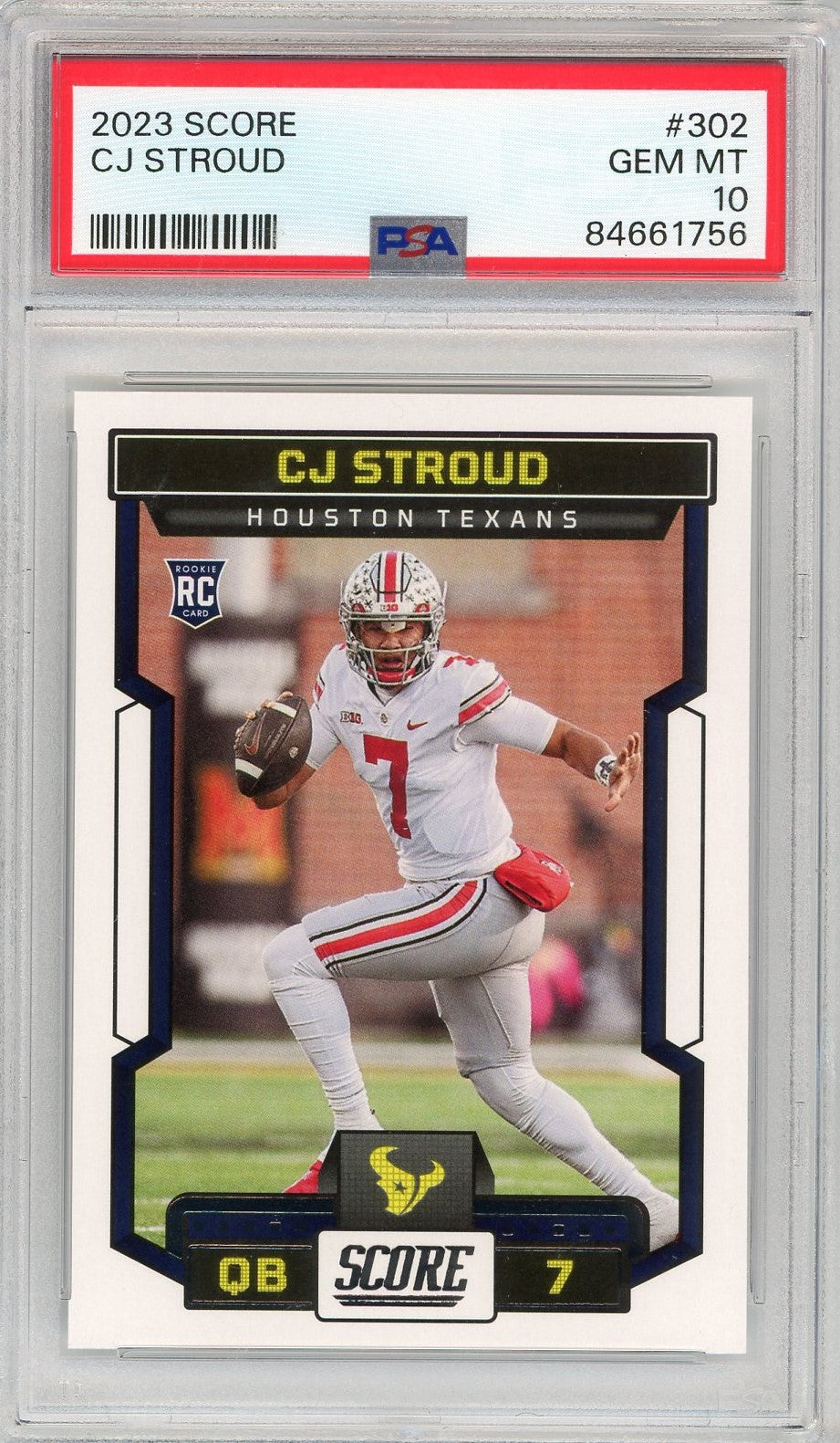 graded rookie football cards Graded 2023 Panini Score CJ Stroud #302 Rookie RC Football Card PSA 10 –  Sport Cards