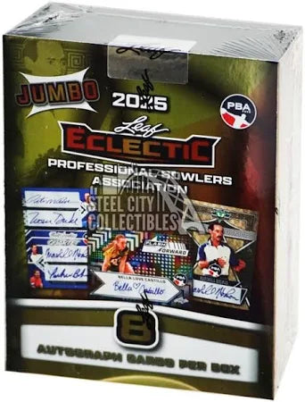 2025 Leaf Eclectic PBA Factory Sealed Jumbo Hobby Box - Sport Cards