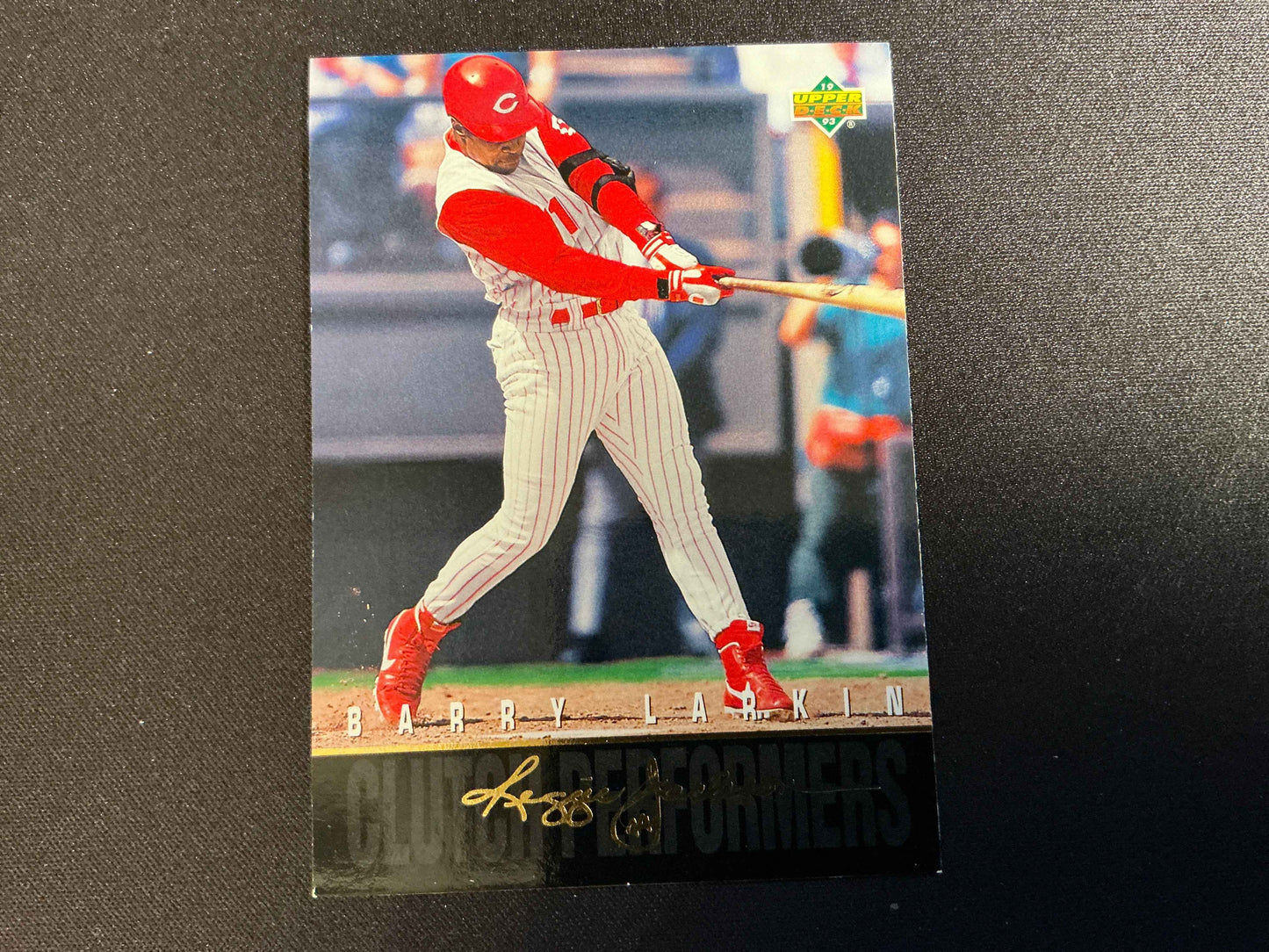 1993 Upper Deck Clutch Performers #R13 Barry Larkin Card