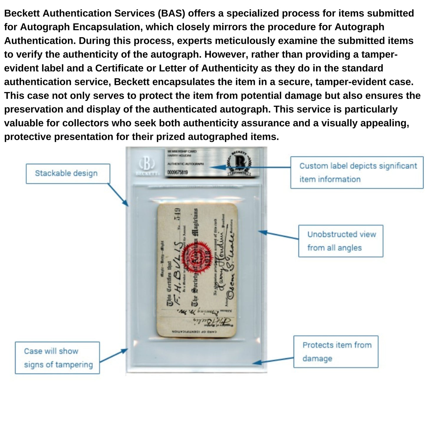 Reggie Sanders Cincinnati Reds Signed 1997 Stadium Club Beckett Authentic Auto Slab
