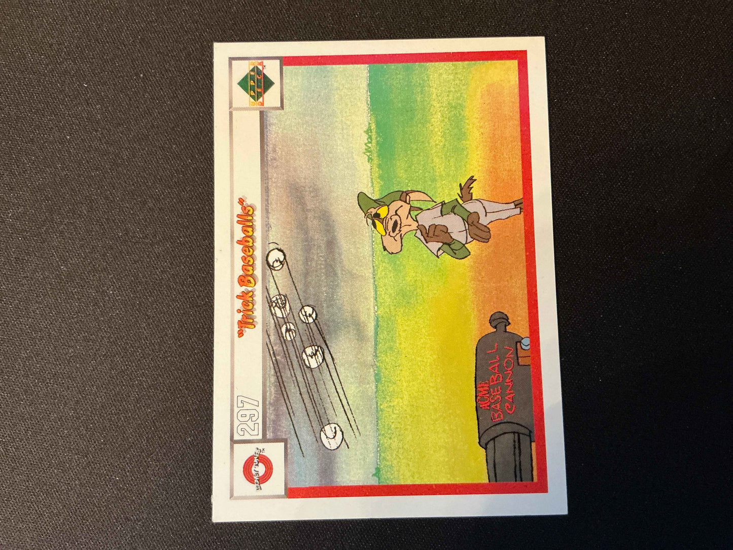 1990 Upper Deck Comic Ball #259/262 Trick Baseballs Card