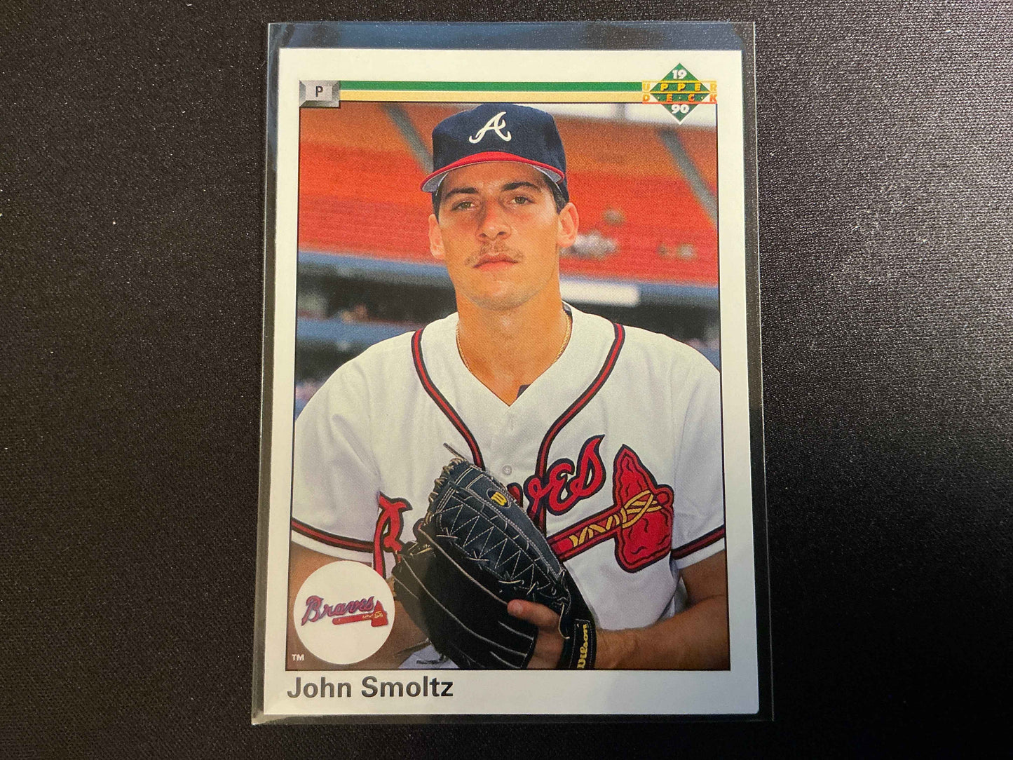 1990 Upper Deck #535 John Smoltz Card