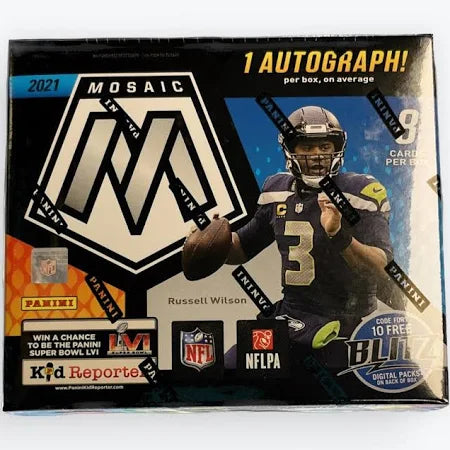 2021 Panini Mosaic Choice Football Hobby Box