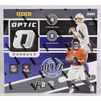 2021 Donruss Optic Football Hobby Hybrid H2