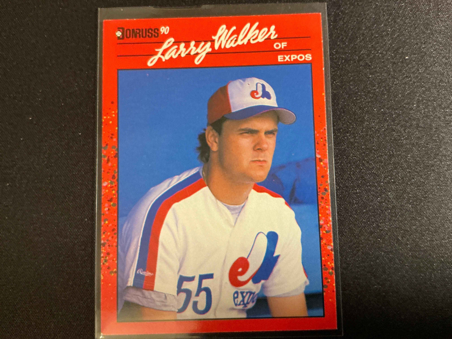 1990 Donruss #578 Larry Walker Rookie (RC) Card