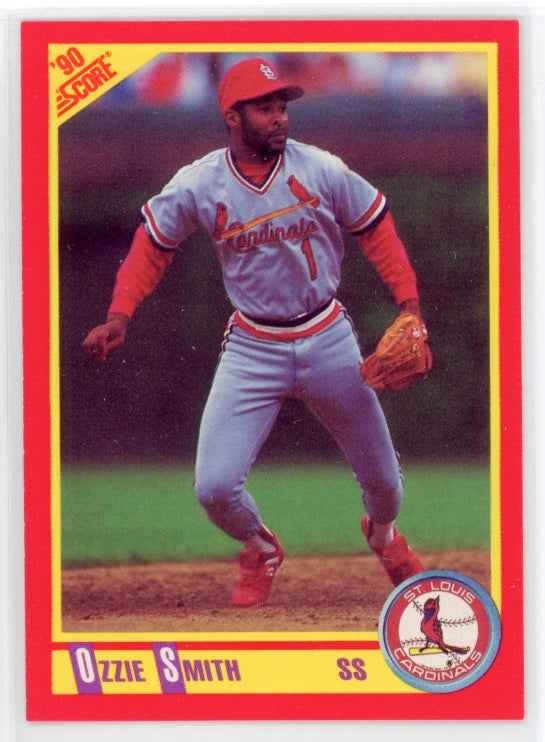 1990 Score #285 Ozzie Smith Card