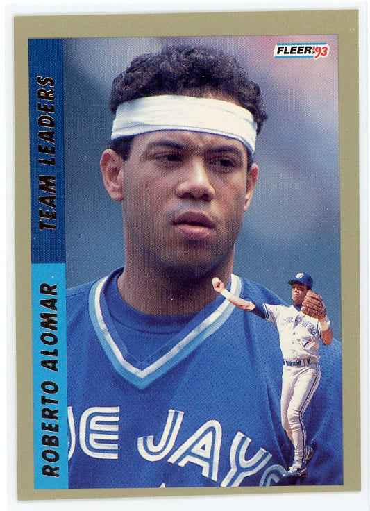 1993 Fleer Team Leaders #AL9 Roberto Alomar Card