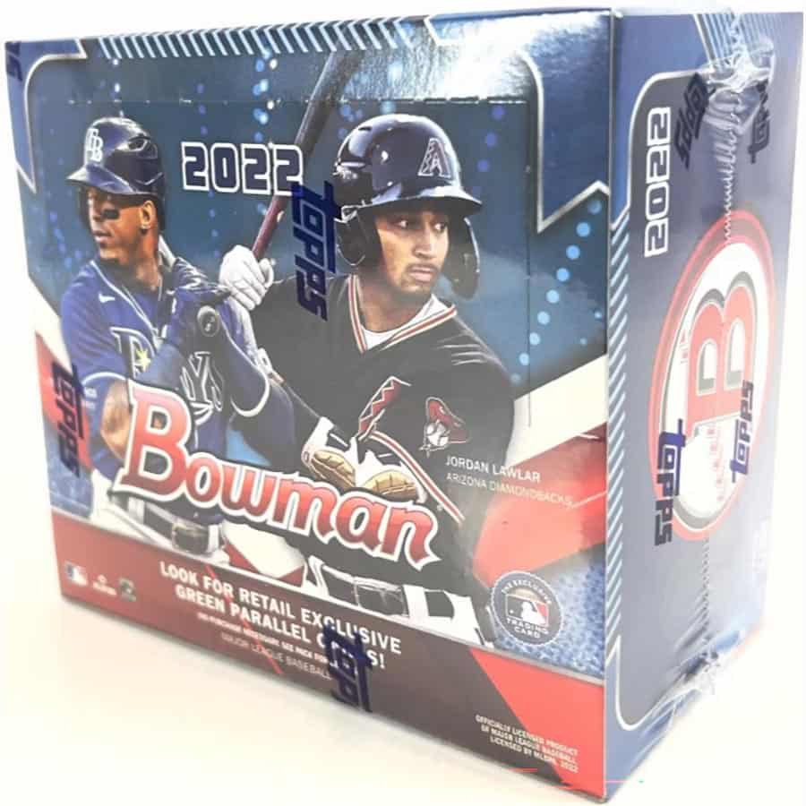 2022 Bowman Baseball Display Box Retail 24ct - Sport Cards
