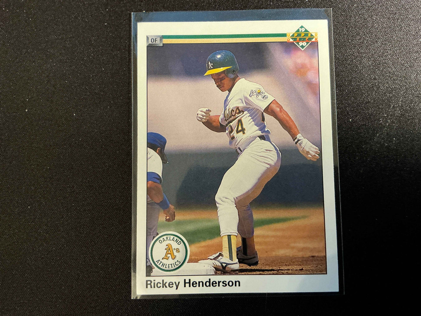 1990 Upper Deck #334 Rickey Henderson Card