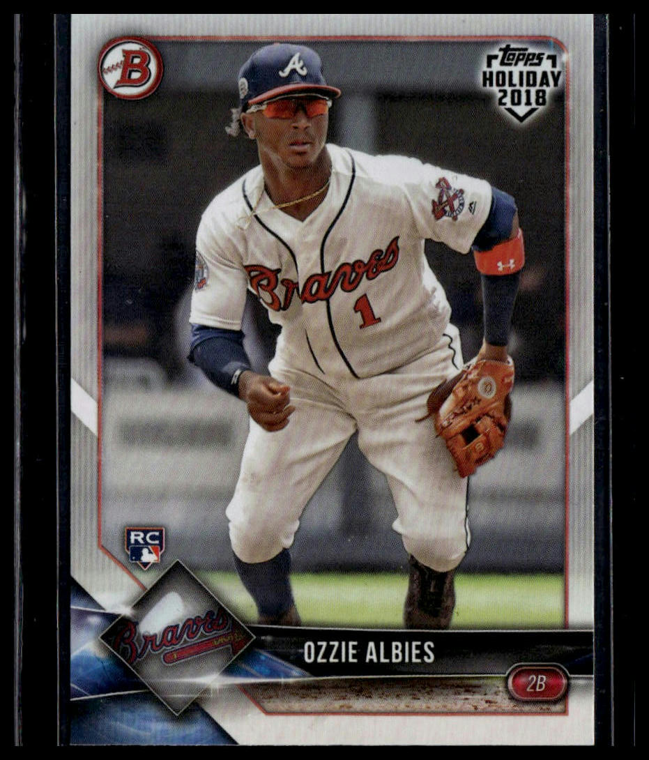 2018 Topps Holiday TH-OA Ozzie Albies