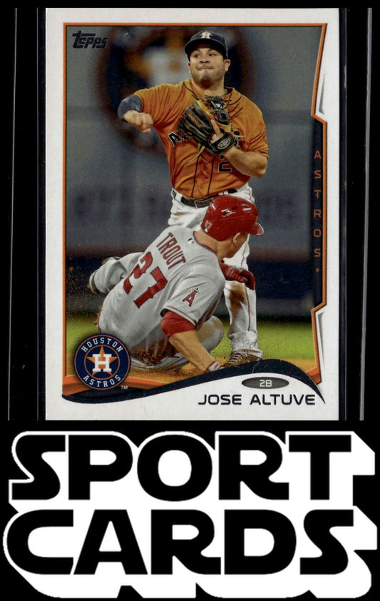2014 Topps #210 Jose Altuve Red SportCards.com