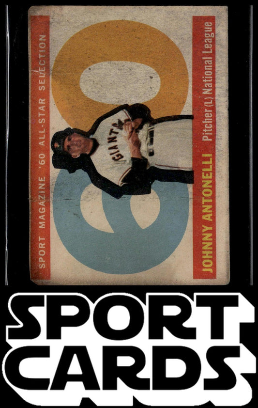 1960 Topps #572 Johnny Antonelli SportCards.com