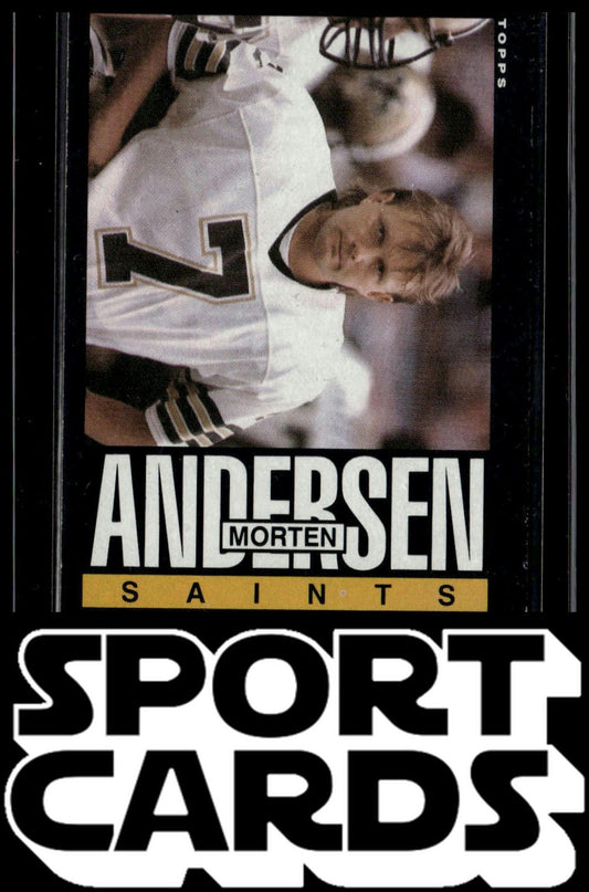 1985 Topps #101 Morten Andersen SportCards.com