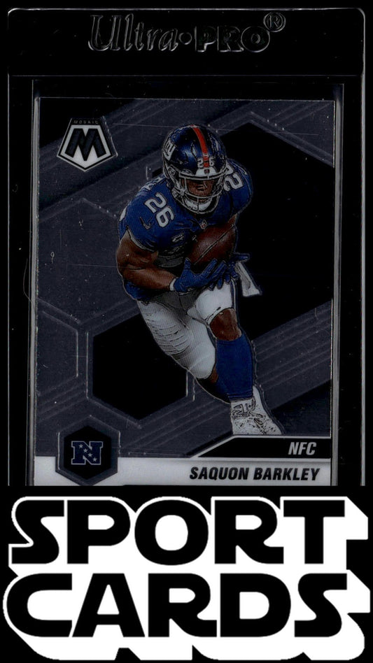 2021 Panini Mosaic #211 Saquon Barkley SportCards.com