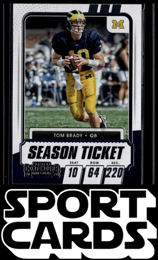 2021 Panini Contenders Draft Picks #8 Tom Brady SportCards.com
