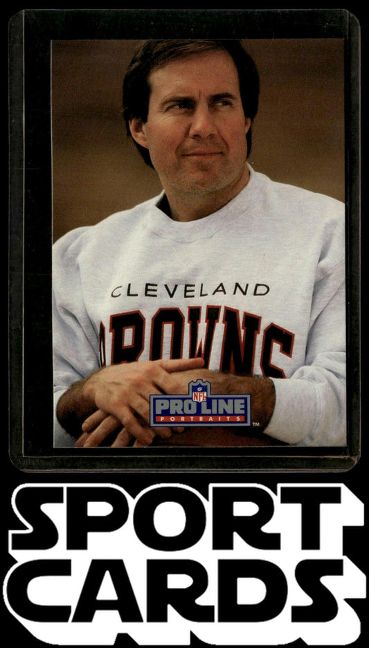1991 Pro Line Portraits #115 Bill Belichick SportCards.com