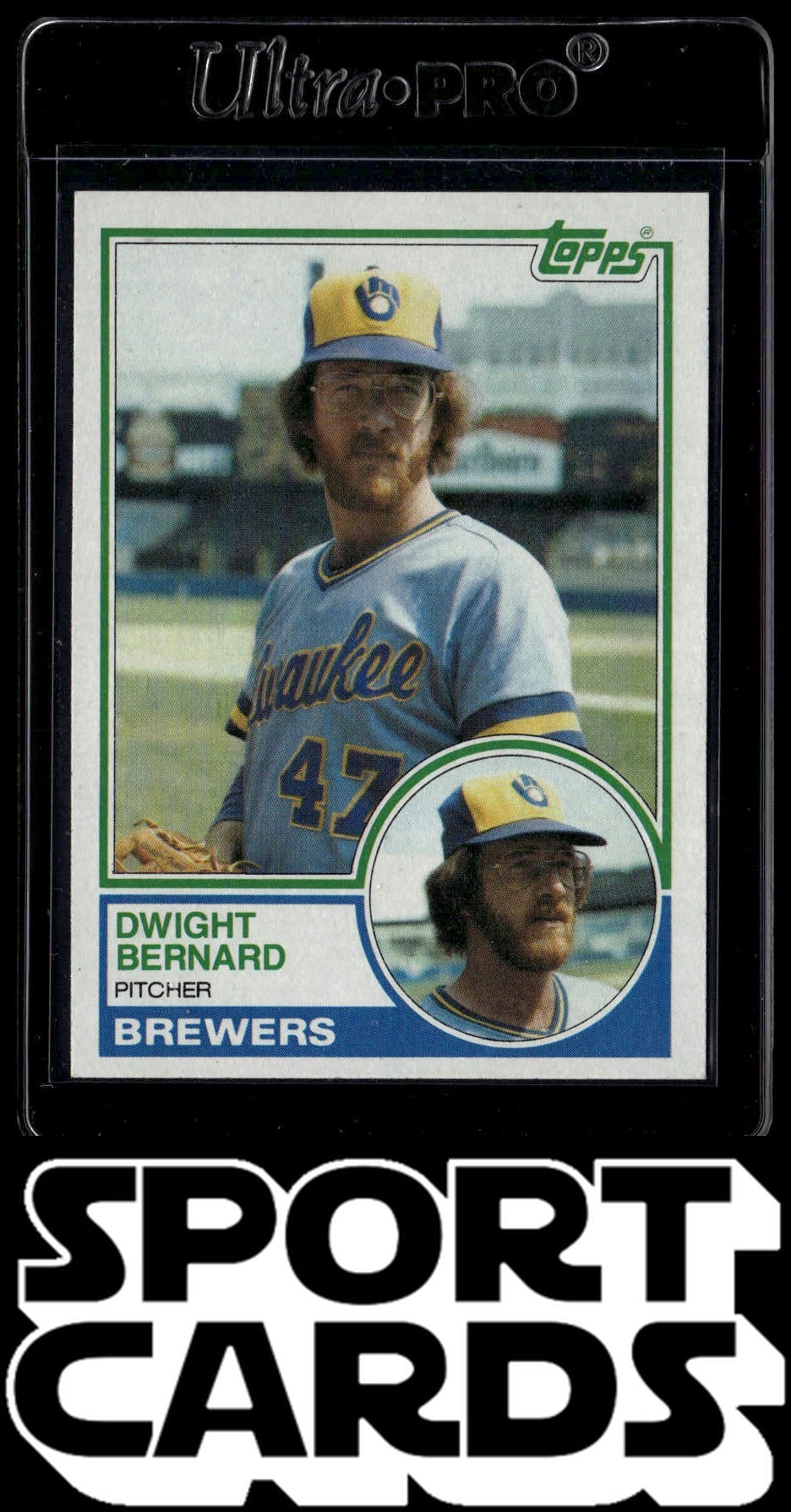1983 Topps #244 Dwight Bernard SportCards.com