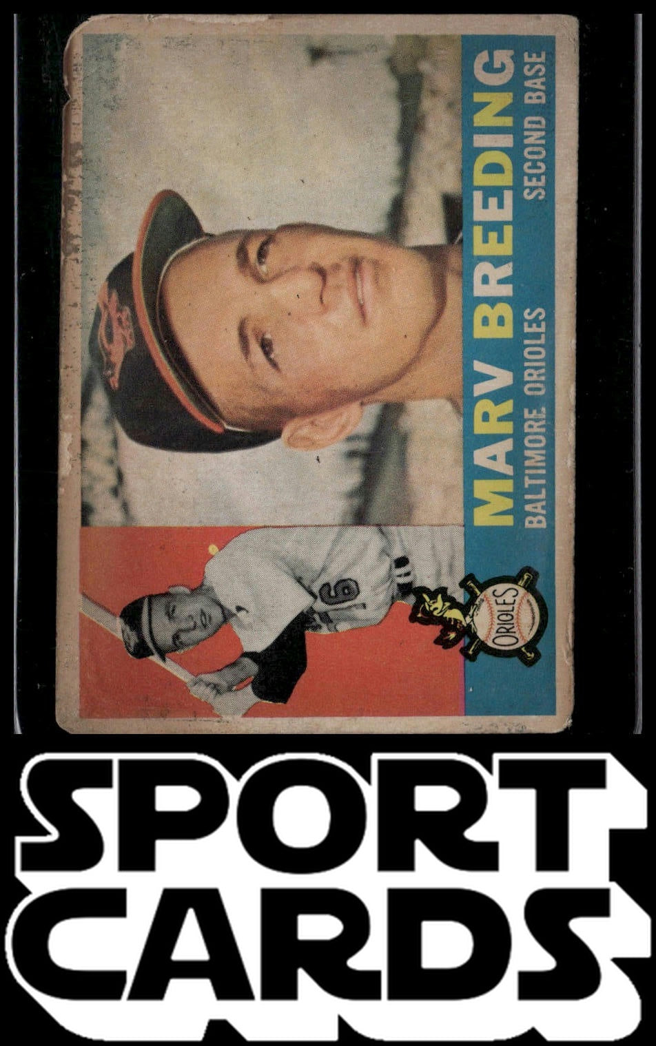 1960 Topps #525 Marv Breeding SportCards.com