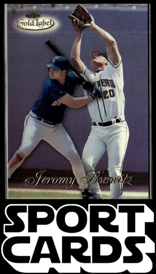 1998 Topps Gold Label #16 Jeromy Burnitz SportCards.com