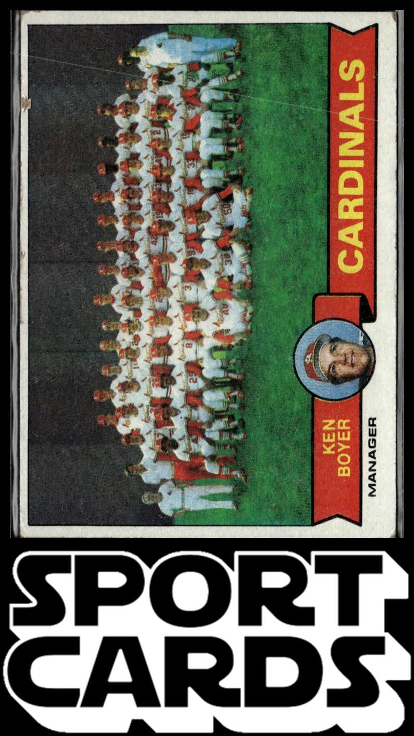 1979 Topps #192 St. Louis Cardinals / Ken Boyer SportCards.com