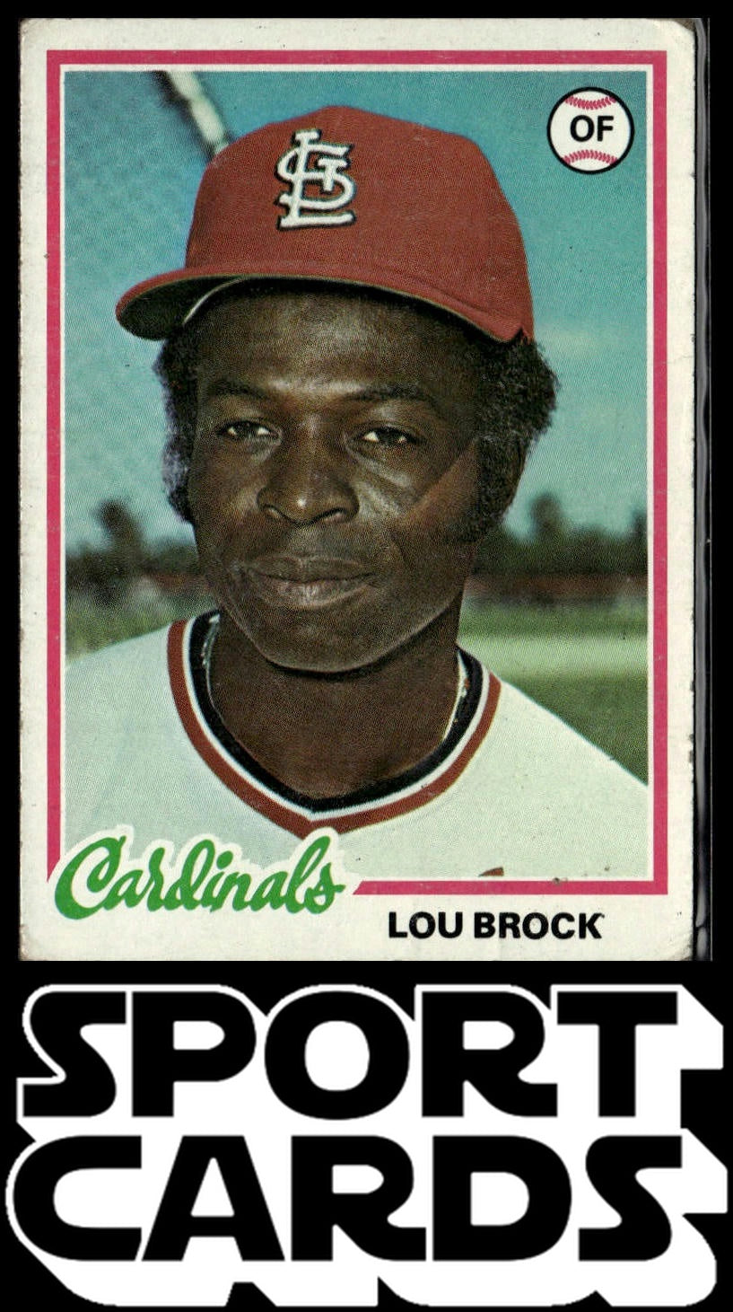 1978 Topps #170 Lou Brock SportCards.com
