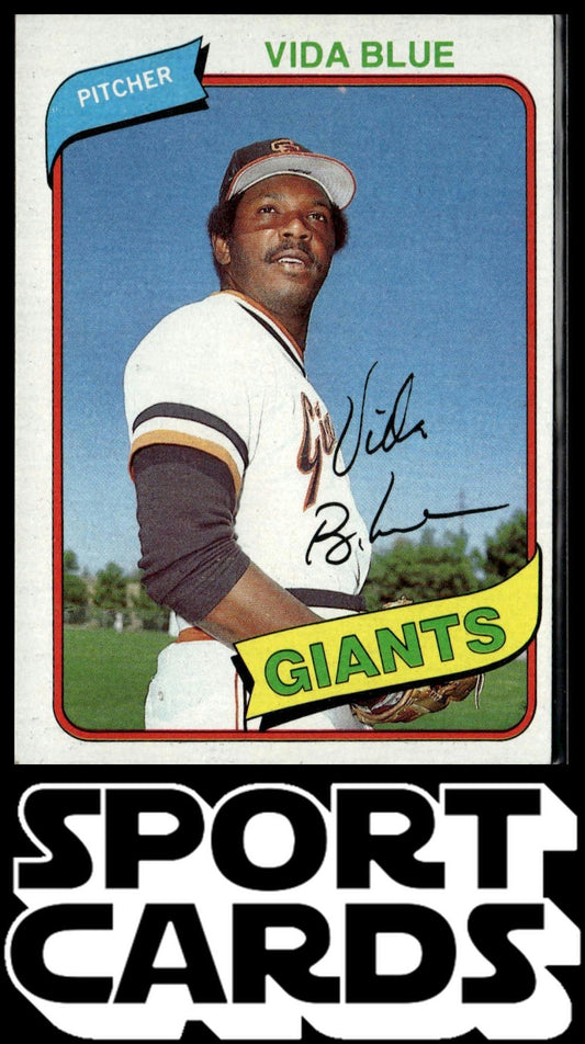 1980 Topps #30 Vida Blue SportCards.com