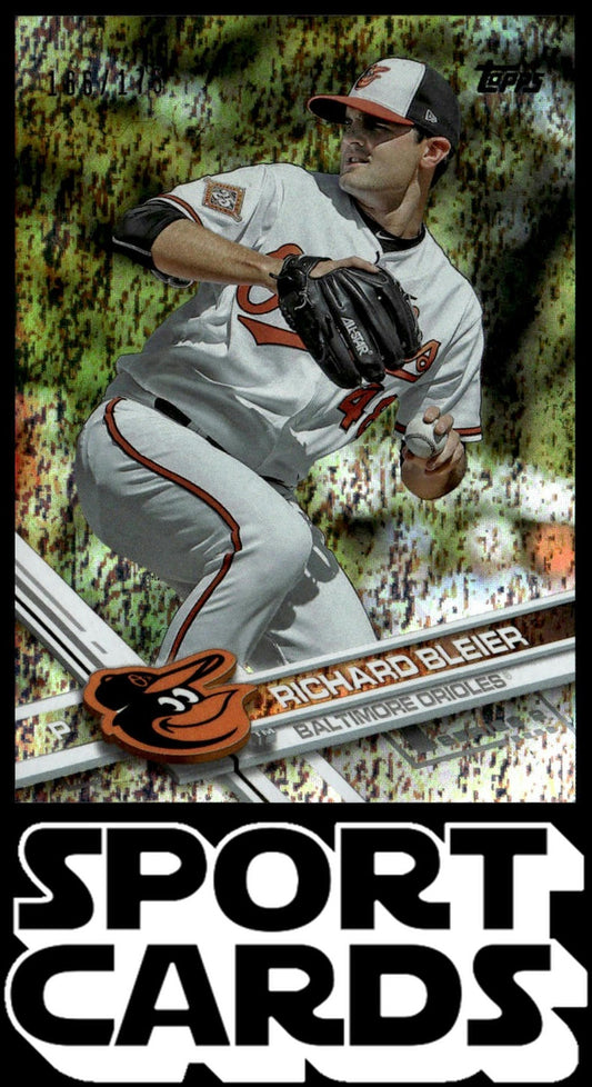 2017 Topps #691 Richard Bleier Sparkle Foil #/175 SportCards.com