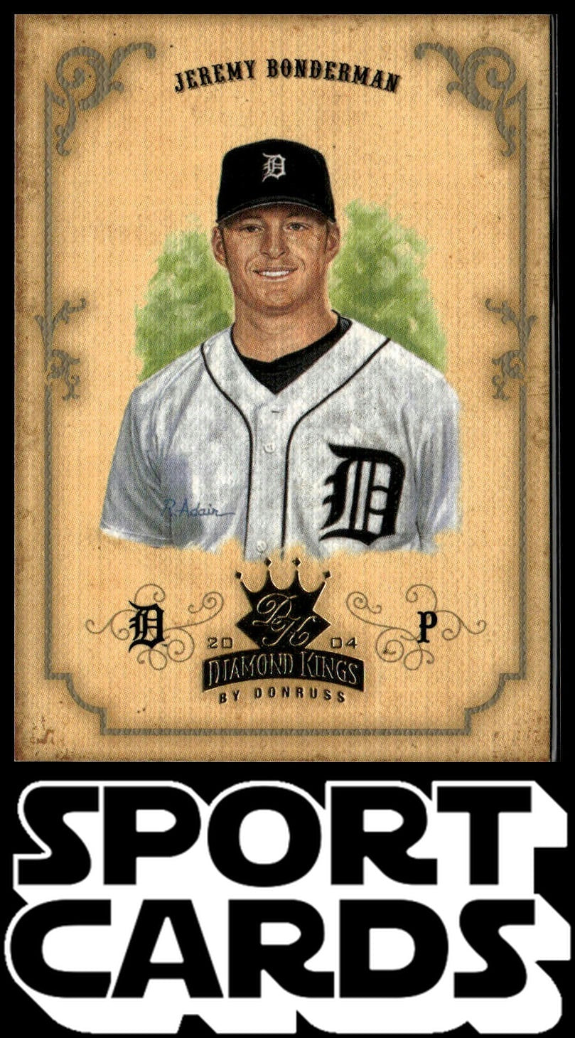 2004 Donruss Diamond Kings #7 Jeremy Bonderman Silver #/50 SportCards.com