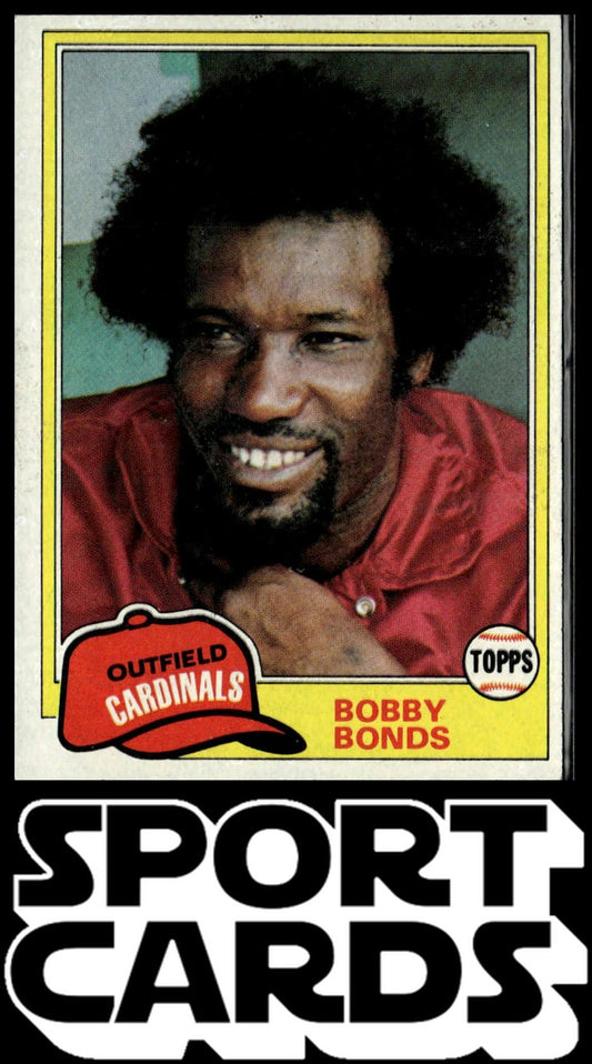 1981 Topps #635 Bobby Bonds SportCards.com