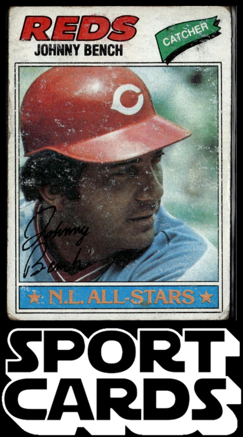 1977 Topps #70 Johnny Bench SportCards.com
